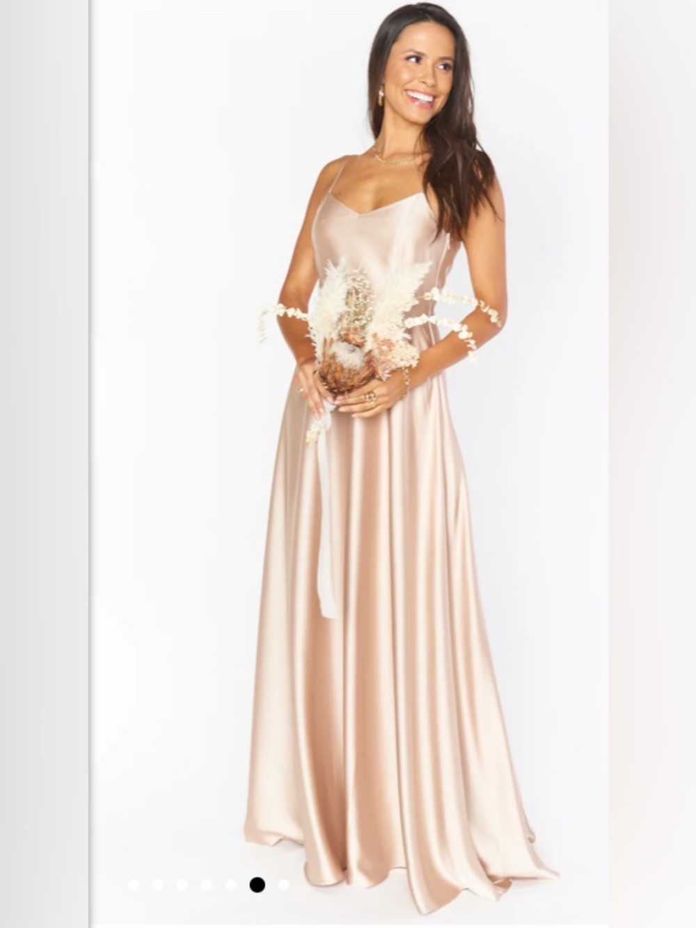 Show me you MUMU Weddings Faith maxi dress NWT
